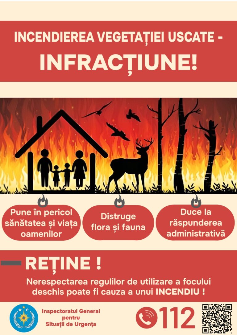 Read more about the article Arderile necontrolate pot provoca adevărate dezastre!