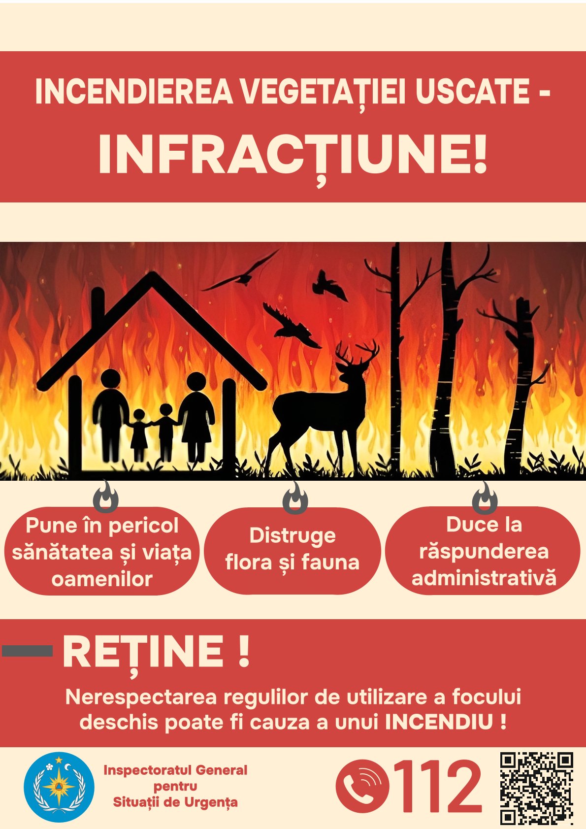 Arderile necontrolate pot provoca adevărate dezastre!