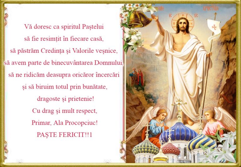 Read more about the article FELICITĂRI CU SFINTELE SĂRBĂTORI!